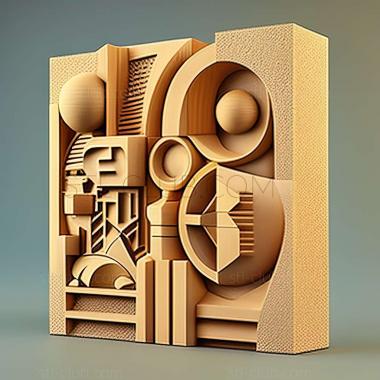 3D model Bauhaus (STL)